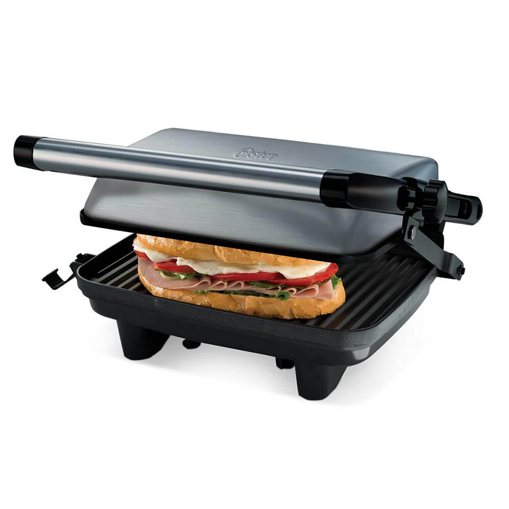 Disponible plancha sandwichera en acero con termostato automático✓ marca  Oster🔥 Para mayor información click en el enlace de la bio📱…