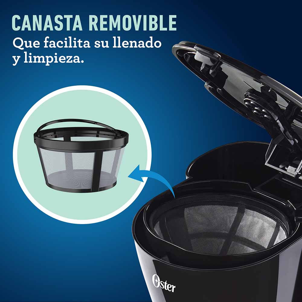 Cafetera Oster® De 5 Tazas Con Filtro Permanente Bvstdc05 Oster 6432