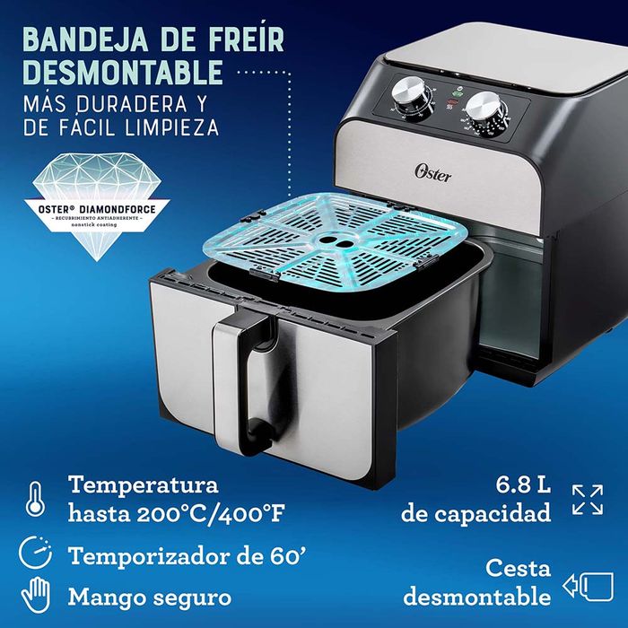 Oster, Imusa y Black + Decker tienen las freidoras de aire más vendidas en  Colombia