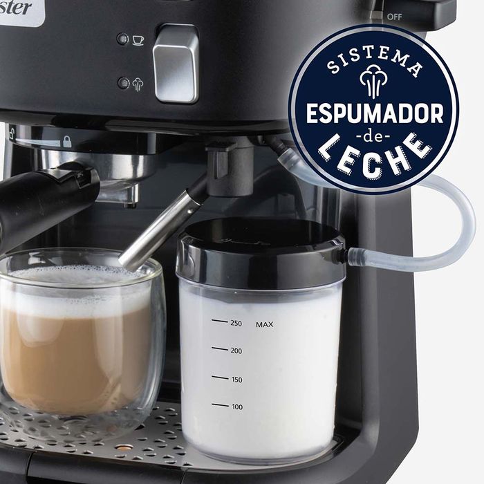 Cafetera para Espresso y Cappuccino OSTER BVSTECMP65R Casera Nespresso 