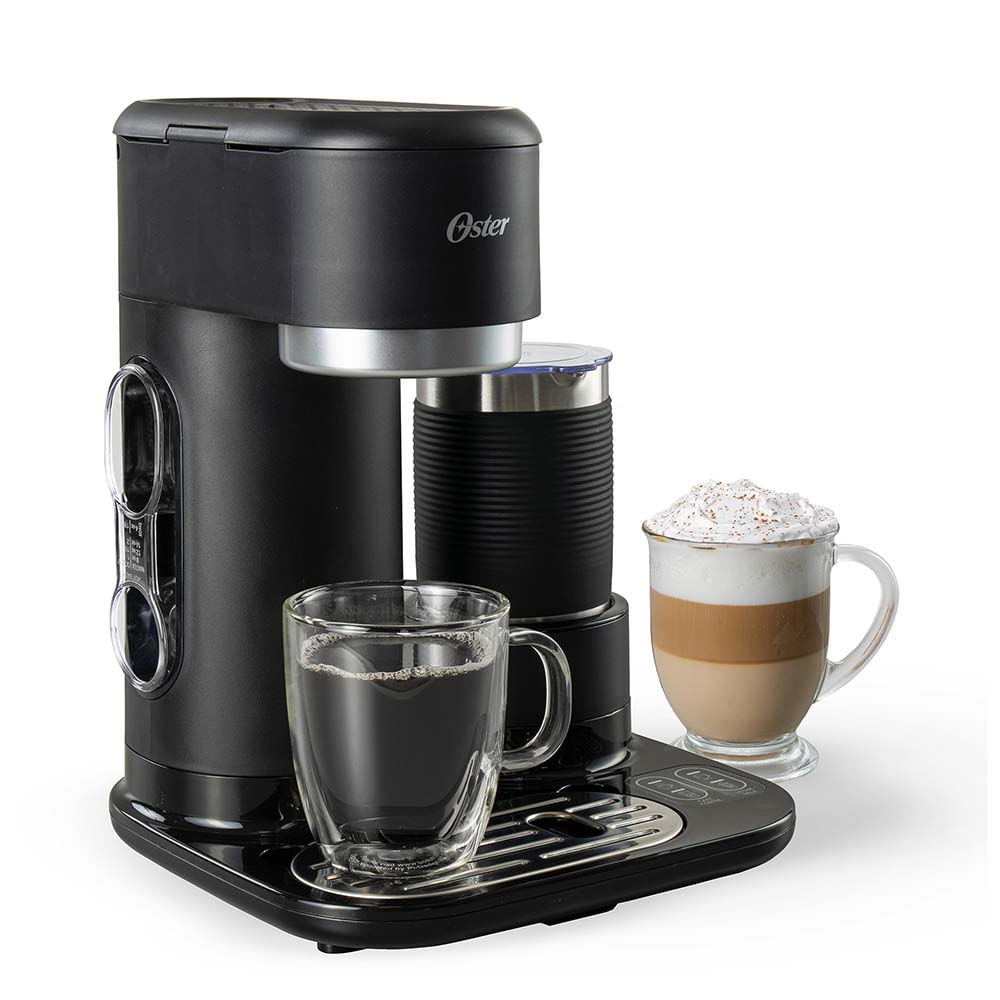 Cafetera Latte 4 en 1 Oster® con espumador BVSTDC02B Oster