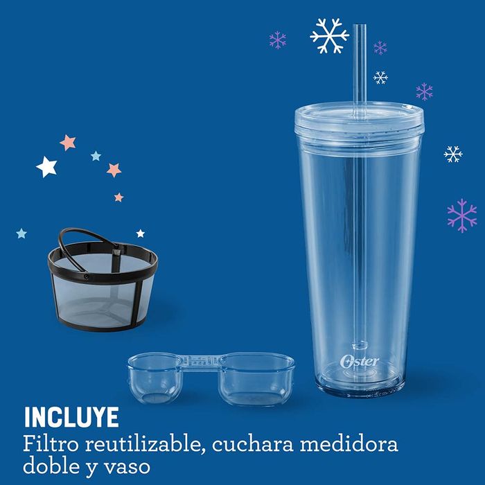 Cafetera Individual Filtro Lavable Negra Bvstdcdr2b013 Oster