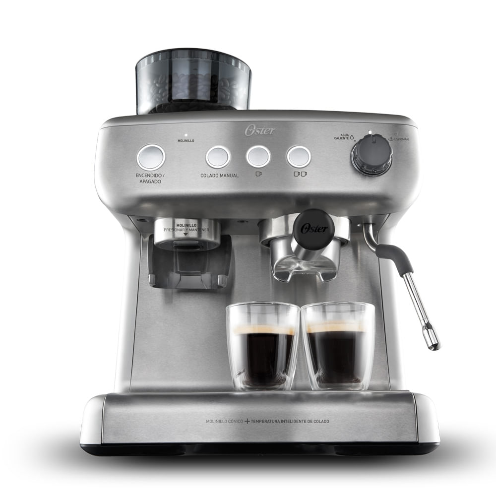 Cafetera Espresso Oster® con Molino Integrado - BVSTEM7300 