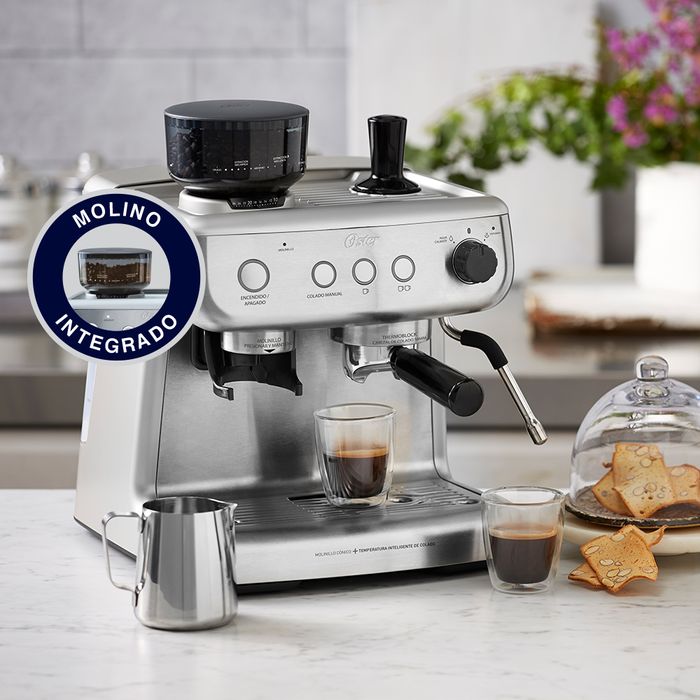 Comprar Cafetera espresso con molinillo profesional Home Bistro