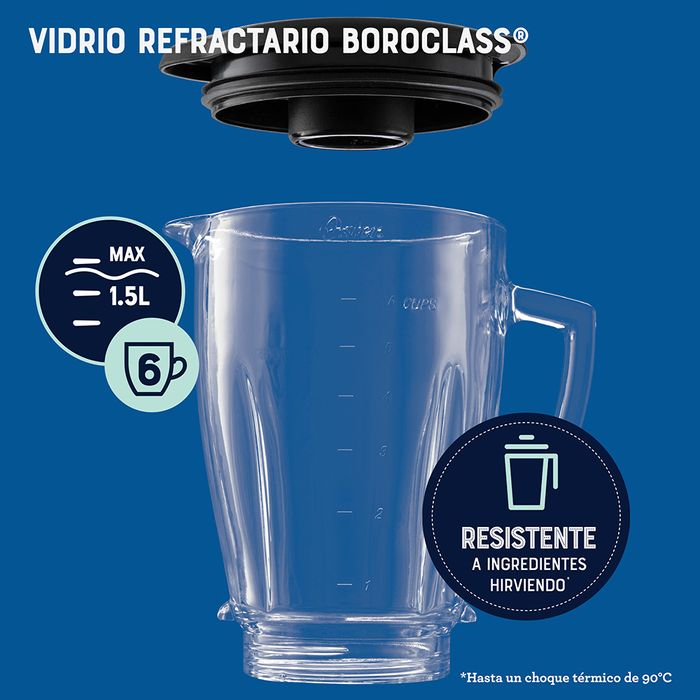 Licuadora Oster® Con Tecnología Reversible Vaso Blend N Go B Color